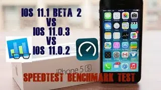 iOS 11.0.3 vs. iOS 11.1 BETA 2 : SPEED TEST + Benchmark! (iPHONE 5S) 