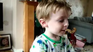 Marley explains Star wars to his mummy.