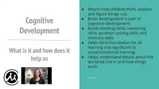 Kindergarten Readiness  - Cognitive Development
