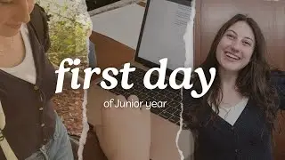 My first day of junior year of college 2024 || Sign by Sign