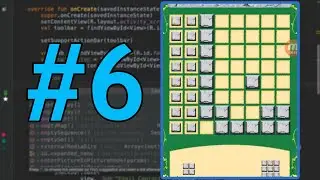 Android Block Puzzle game tutorial - #6: Draw simple stone