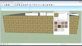 05 Google Sketchup - Making a 3D house from a 2D floorplan