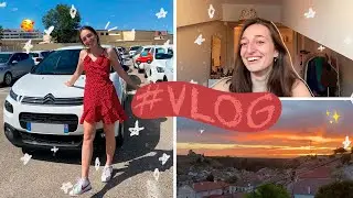1 semana conmigo 🧚🏻‍♀️ me he comprado un coche!! 🚗 mini room tour & me vacuno 