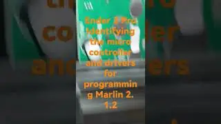 Ender 3 Pro identifying Board-Micro Processor-drivers