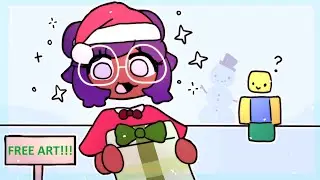Gifting People On Roblox Free Art!!!