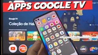 Como instalar apps na smart tv google tv com o celular