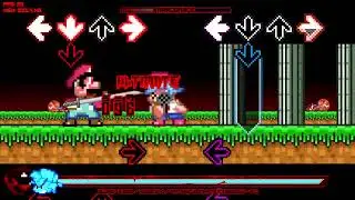 Friday Night Funkin Vs Power Star Mario Mod - Arrogance.
