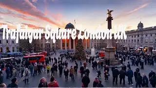 Trafalgar Square Trafalgar Square marks Britain's victory in the Battle of Trafalgar in 1805