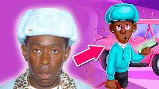 Turning TYLER THE CREATOR into a CARTOON!