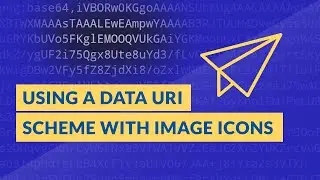 Using a Data URI Scheme With Image Icons