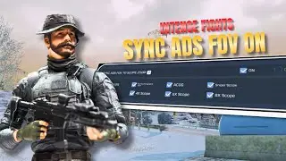 Best SYNC ADS FOV Setting ON Fights in CODM! S11 | codm br settings | br settings cod mobile 2024