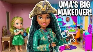 Elsa and Anna Toddlers Room Makeover with Uma