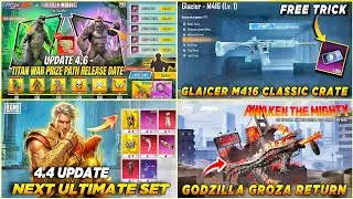 🔴 GODZILLA PRIZE PATH CONFIRM ✅ GLACIER M416 IN CLASSIC CRATE 🔥 NEW ULTIMATE SET 🤯 GODZILLA GROZA 🤩