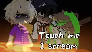 “Touch me, I scream” | Quackity, Slime and Purpled angst (Glitch warning, dark themes)  (Trend/meme)