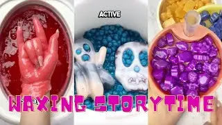 🌈✨ Satisfying Waxing Storytime ✨😲 