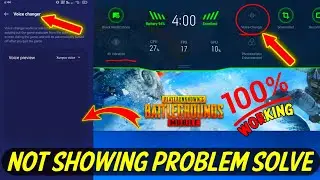 How to voice change not showing others Character problem solve in game play time ....