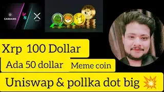 Xrp Ada Uniswap Polka Bullish Meme big 💥