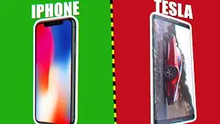 TESLA MADE... Damn, another iPhone X Copy