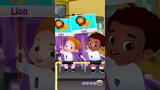 Going to the Forest Song - Wild Animals #ChuChuTV #NurseryRhymes #Shorts #KidsSongs