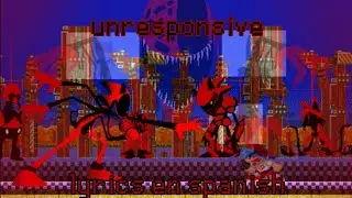 UNRESPONSIVE (fnf Lyrics en español) fatal error fanmade song