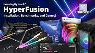 Introducing HyperFusion - My New RTX 3090 PC! | Installation, Benchmarks, and Games!