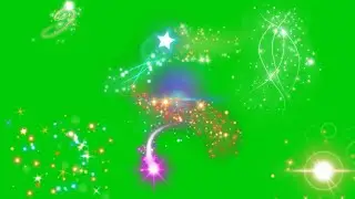 Shoot Star In Green Screen | Free Premium Overlay Effects For Chroma key