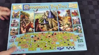 Unboxing Carcassonne Big Box