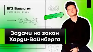 ЕГЭ Биология | Задача на ЗАКОН ХАРДИ-ВАЙНБЕРГА