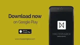 MasteringBOX Android APP: Master your tracks right from your Phone!