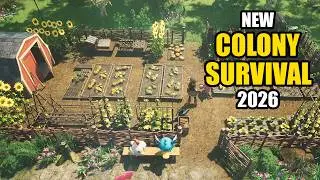 Top 16 Upcoming Colony Survival Strategy Games 2026