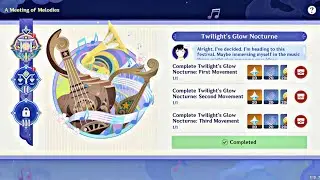 [Event] A Meeting of Melodies: Twilight's Glow Nocturne Part 1 | Genshin impact 4.6