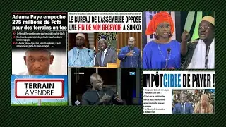 CHEIKH BARA CONVONQUE A LA DIC...ESCROQUERIE ADAMA FAYE EN GARDE A VUE...KHADIM BAMBA DEFEND SONKO..