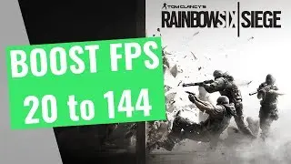 [2018] Tom Clancy's Rainbow Six Siege - How to BOOST FPS and performance on any PC!