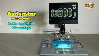 Andonstar AD249S-M Plus 10.1'' HDMI Soldering Digital Microscope