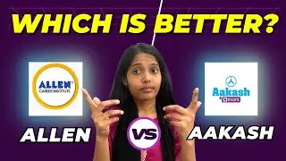 Allen vs Aakash coaching for neet || Fees | Scholarship | Test series #neet #explore #medical