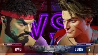 Street Fighter 6 Demo - Ryu VS. Luke (Edit)