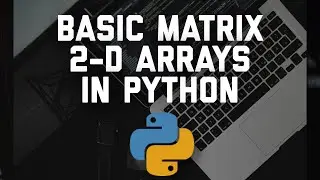 Matrix 2 D Arrays in Python