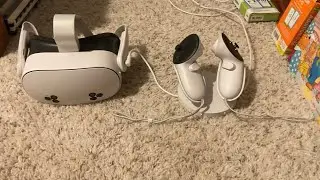 How to set up the compact charging dock for meta-quest 3 and 3s￼￼