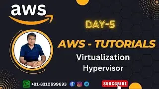 AWS Class - 5 - | Virtualization /Hypervisor ( AWS in Hindi ) #sheshmanimaurya #awscloudicntgyan