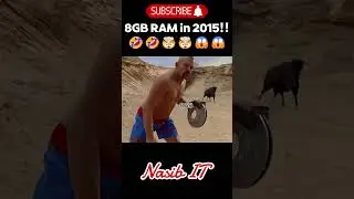 8GB Ram in 2015!!🤣🤣🤯🤯😱😱 #viral #funnyvideo #funny #shorts #gamingpc #8gb_ram #gaming