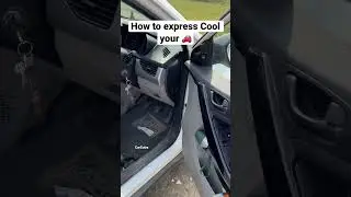 How to express Cool your 🚗 