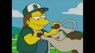 Simpsons - Nelson verliebt sich in ein Rind
