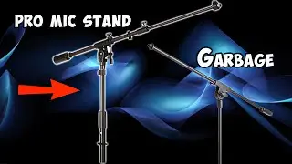 Tama Iron Works Studio Boom Mic Stand Review | Pro vs Budget Crap