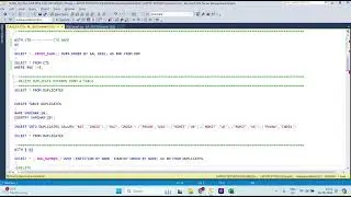 COMMON TABLE EXPRESSIONS AND RECURSIVE CTES