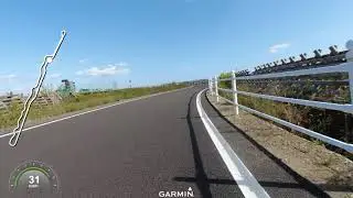 名取サイクルスポーツセンター〜ロードバイク コース事前確認用