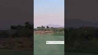 ⛳️PAR 3 PRACTICE⛳️ from 197 yards out👀 #golferslife #golf #golfswing #par3 #arizona #practice