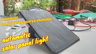 lampu tenaga surya otomatis nyala di malam hari dan mati di siang hari