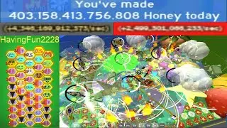 400T Red Hive Boost | Hive Reveal | Bee Swarm Simulator