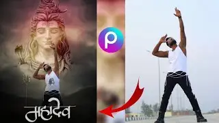 Mahadev photo editing/picsart lord siva photo editing/full tutorial