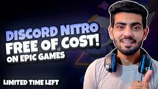 Get Discord Nitro For FREE on The EPIC GAMES STORE😍| How To Claim Discord Nitro Without Credit Card